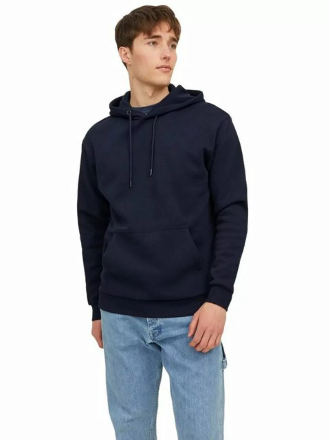 Jack & Jones Herren Hoodie Kapuzenpullover JJEBRADLEY- Relaxed Fit günstig online kaufen