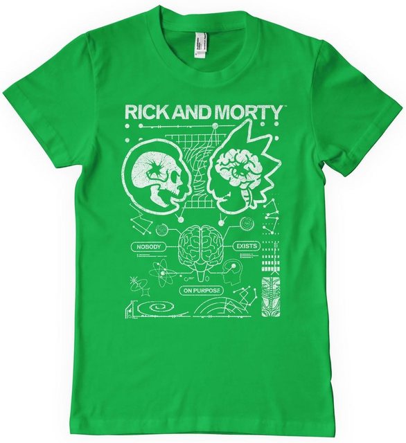 Rick and Morty T-Shirt Nobody Exists On Purpose T-Shirt günstig online kaufen