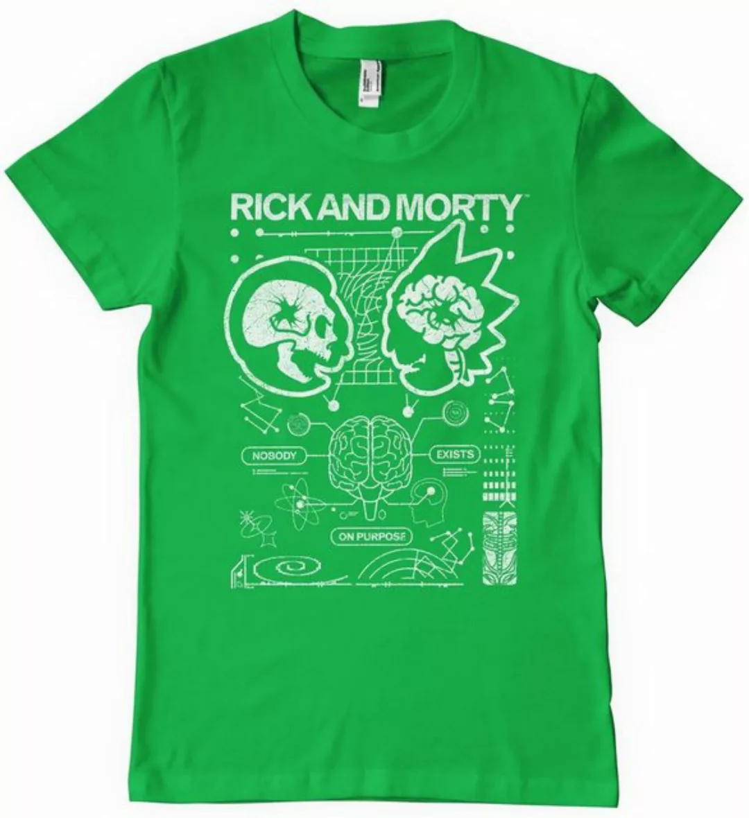 Rick and Morty T-Shirt Nobody Exists On Purpose T-Shirt günstig online kaufen