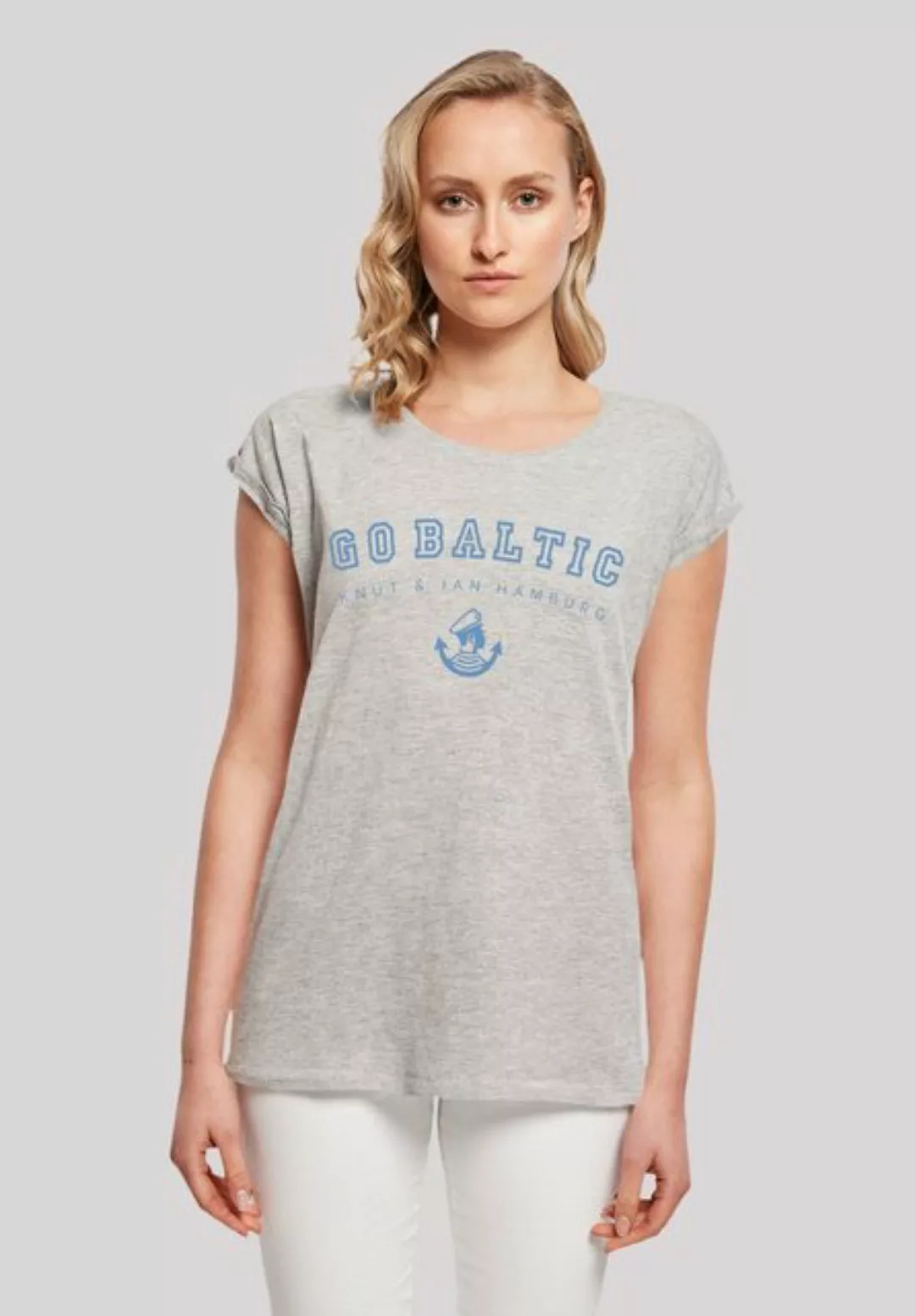 F4NT4STIC T-Shirt "Go Baltic Ostsee Knut & Jan Hamburg", Print günstig online kaufen