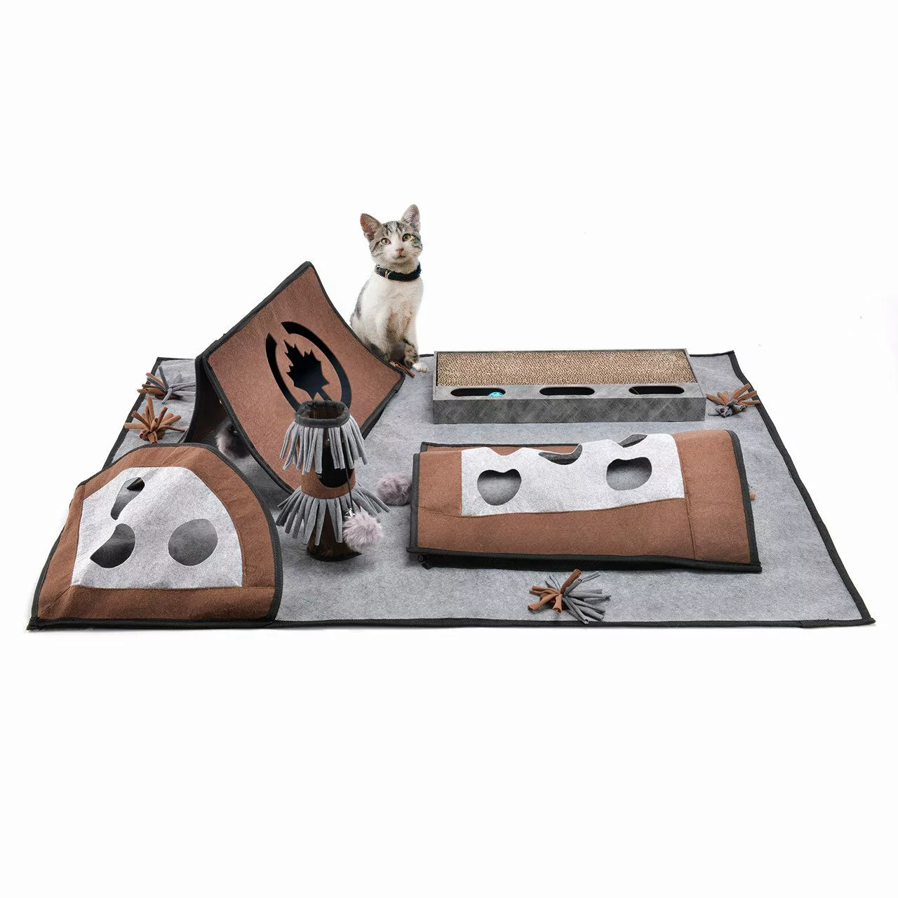 Canadian Cat Company Tier-Intelligenzspielzeug Katzenspielteppich ActivityT günstig online kaufen