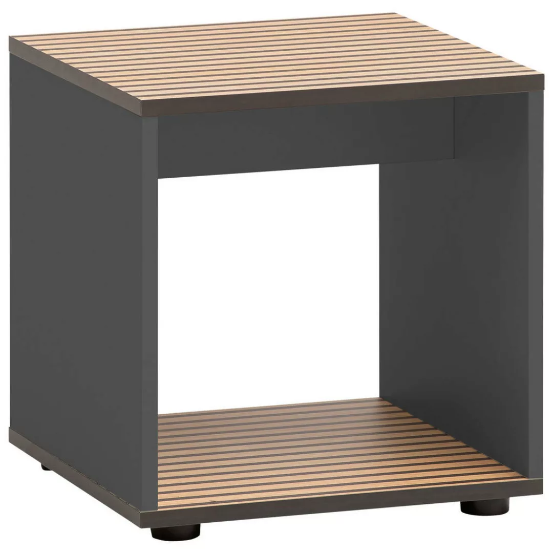 Hocker Katta anthrazit B/H/T: ca. 42x40x40 cm günstig online kaufen