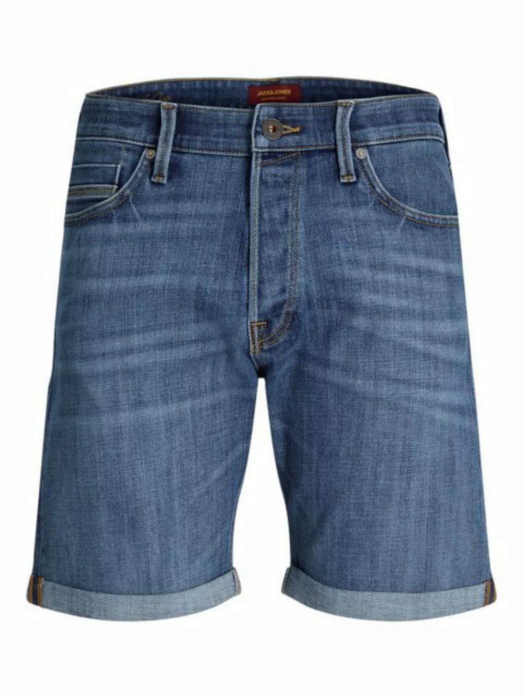 Jack & Jones Herren Jeans Short JJICHRIS JJWOOD GE 415- Relaxed Fit - Blau günstig online kaufen