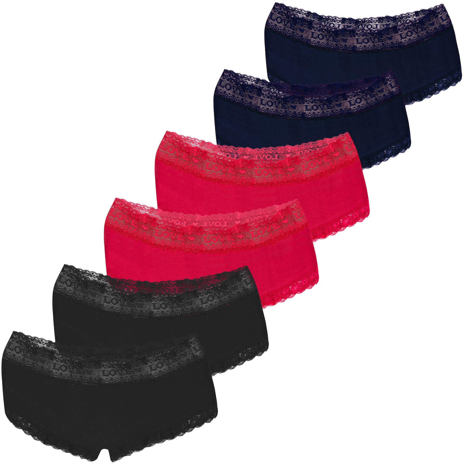 LOREZA Panty 6er Set Pantys - günstig online kaufen