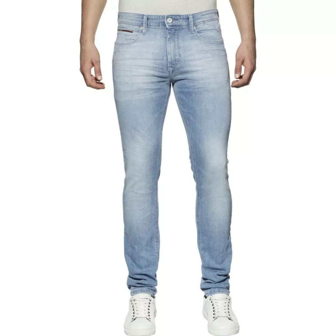 Tommy Hilfiger Tapered Slim Steve Jeans 28 Berry Light Blue Comfort günstig online kaufen