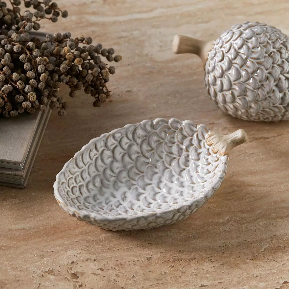 Rivièra Maison Geschirr Schale Tannenzapfen Pinecone günstig online kaufen