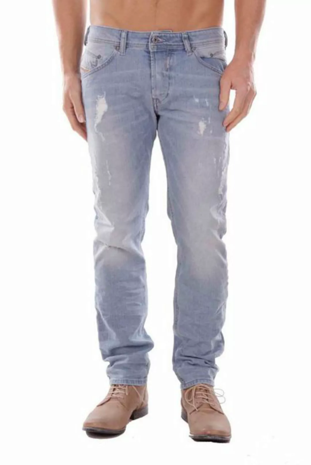 Diesel Slim-fit-Jeans Diesel Belther R9E48 Herren Jeans Regular Slim Straig günstig online kaufen