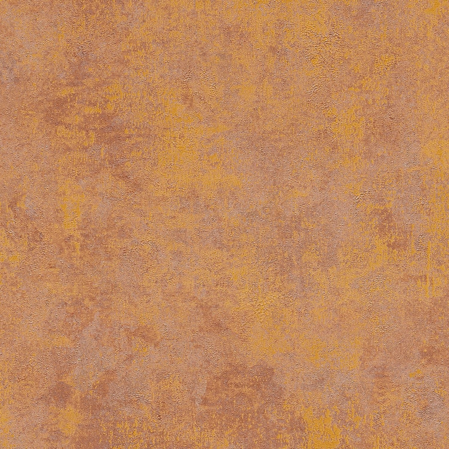 PROFHOME 374253-GU Ton-in-Ton Tapete Uni Schimmernd Orange Kupfer Braun 0,5 günstig online kaufen