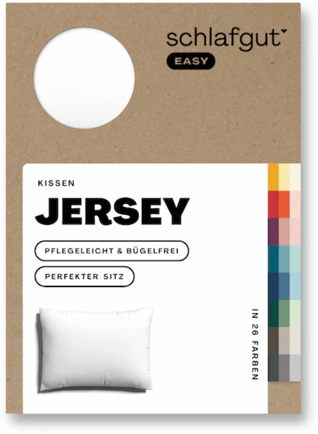Schlafgut Kissenbezug »EASY Jersey«, (1 St.) günstig online kaufen