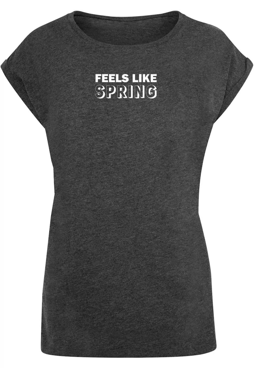 Merchcode T-Shirt "Merchcode Damen Ladies Spring - Feels like T-Shirt" günstig online kaufen