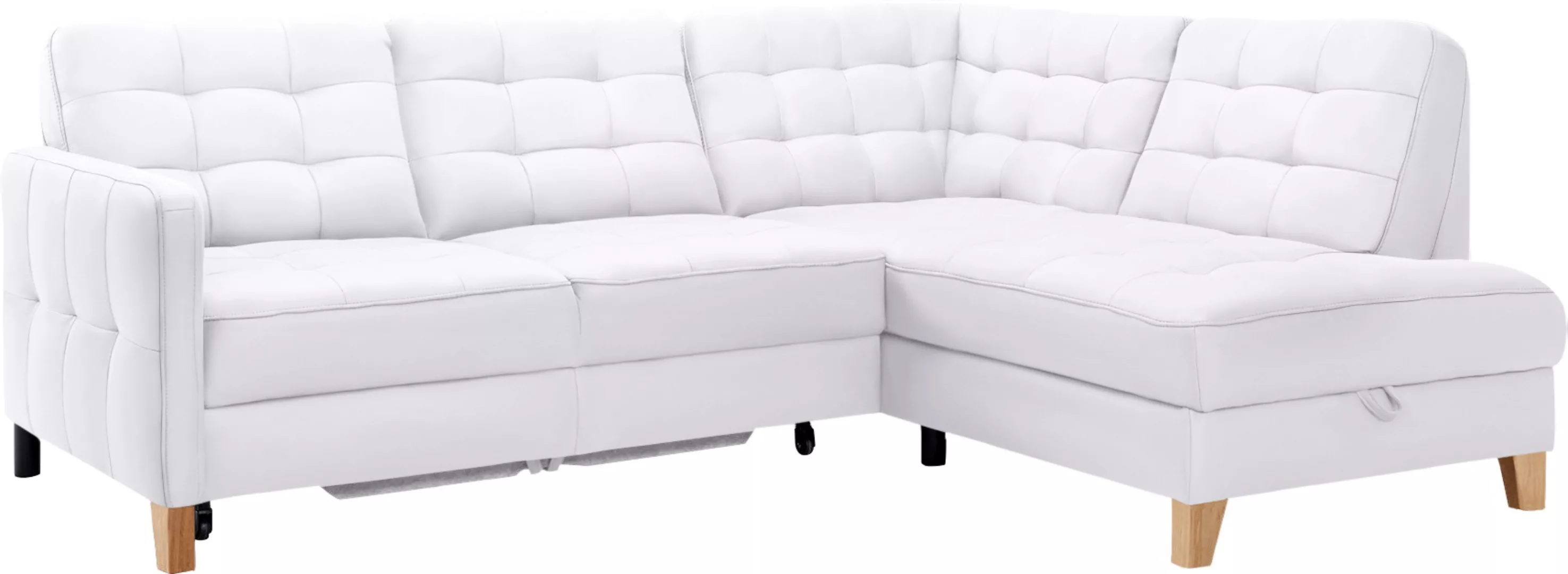 exxpo - sofa fashion Ecksofa "Elio, kompakt und komfortabel, bequem, zeitlo günstig online kaufen