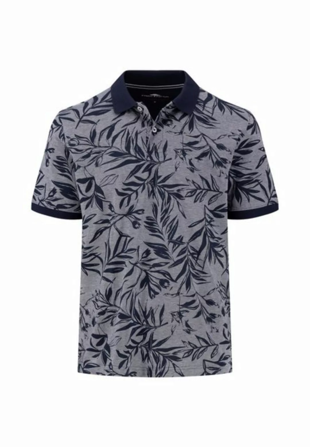 FYNCH-HATTON Poloshirt Polo, 2-Tone, AOP navy günstig online kaufen