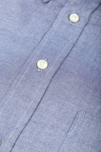 Steppin' Out Hemd Twill Blau - Größe XXL günstig online kaufen