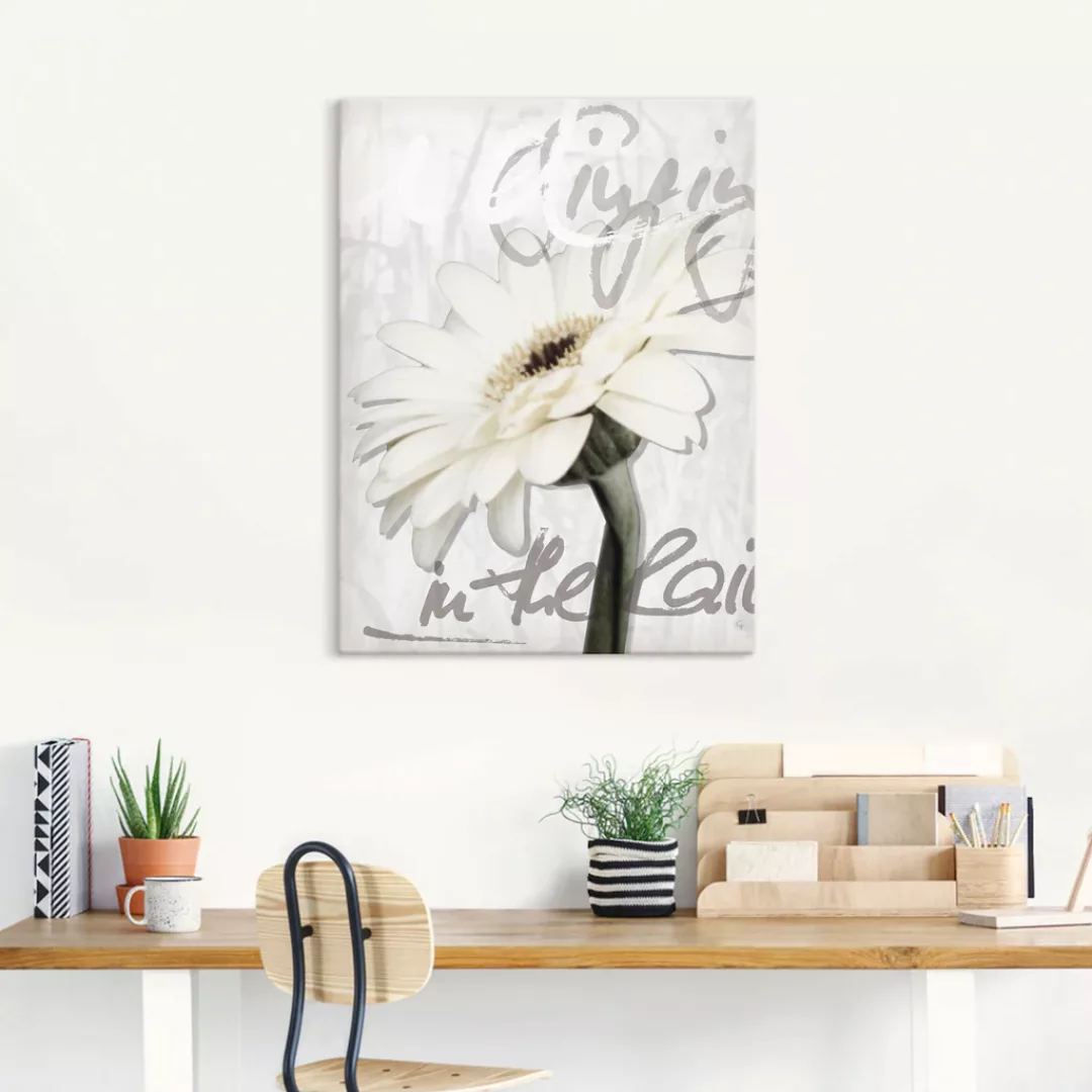 Artland Wandbild "Gerbera", Blumenbilder, (1 St.) günstig online kaufen