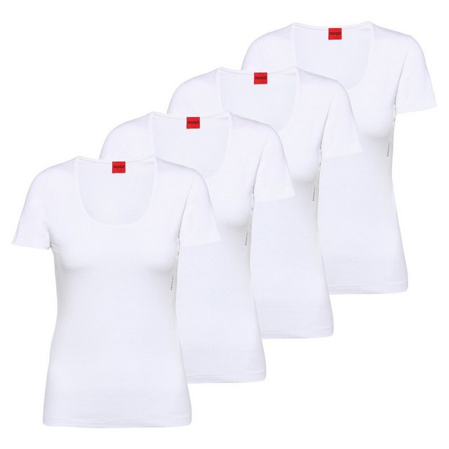 HUGO T-Shirt "T-Shirt T-Shirt RN 4er Pack" günstig online kaufen