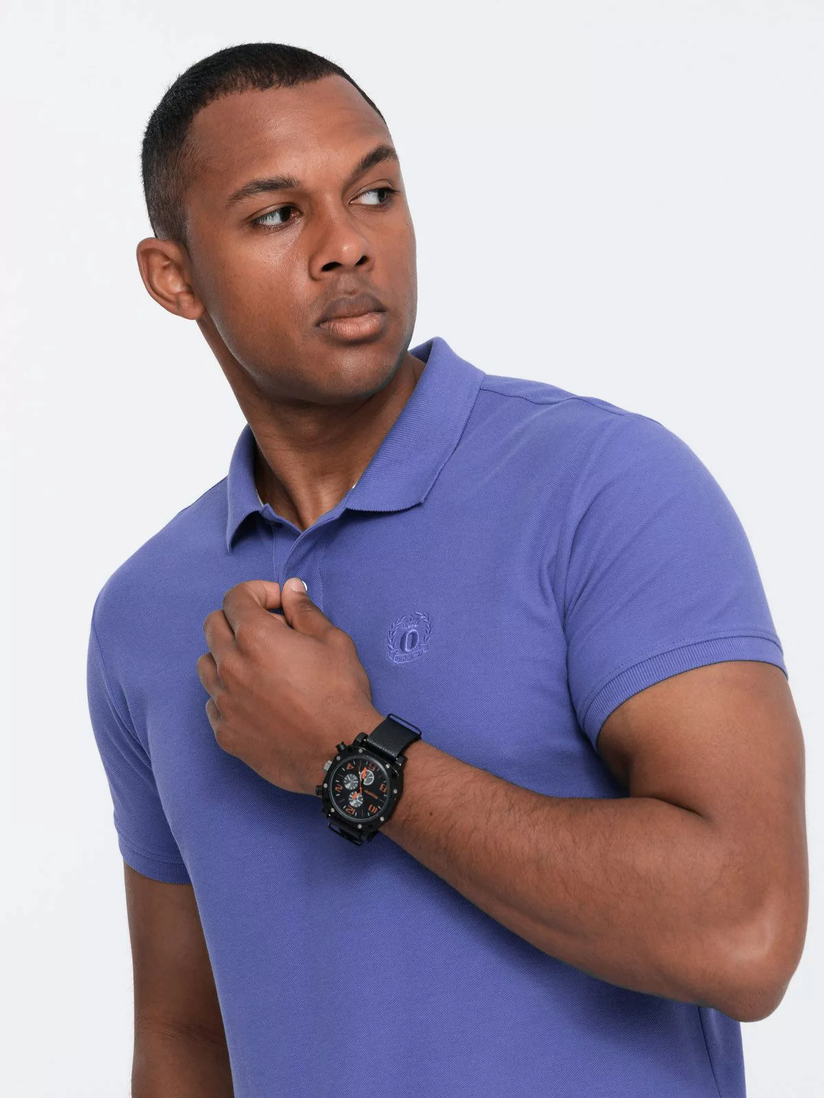 OMBRE Poloshirt Herren-Poloshirt aus Piqué-Strick BASIC günstig online kaufen