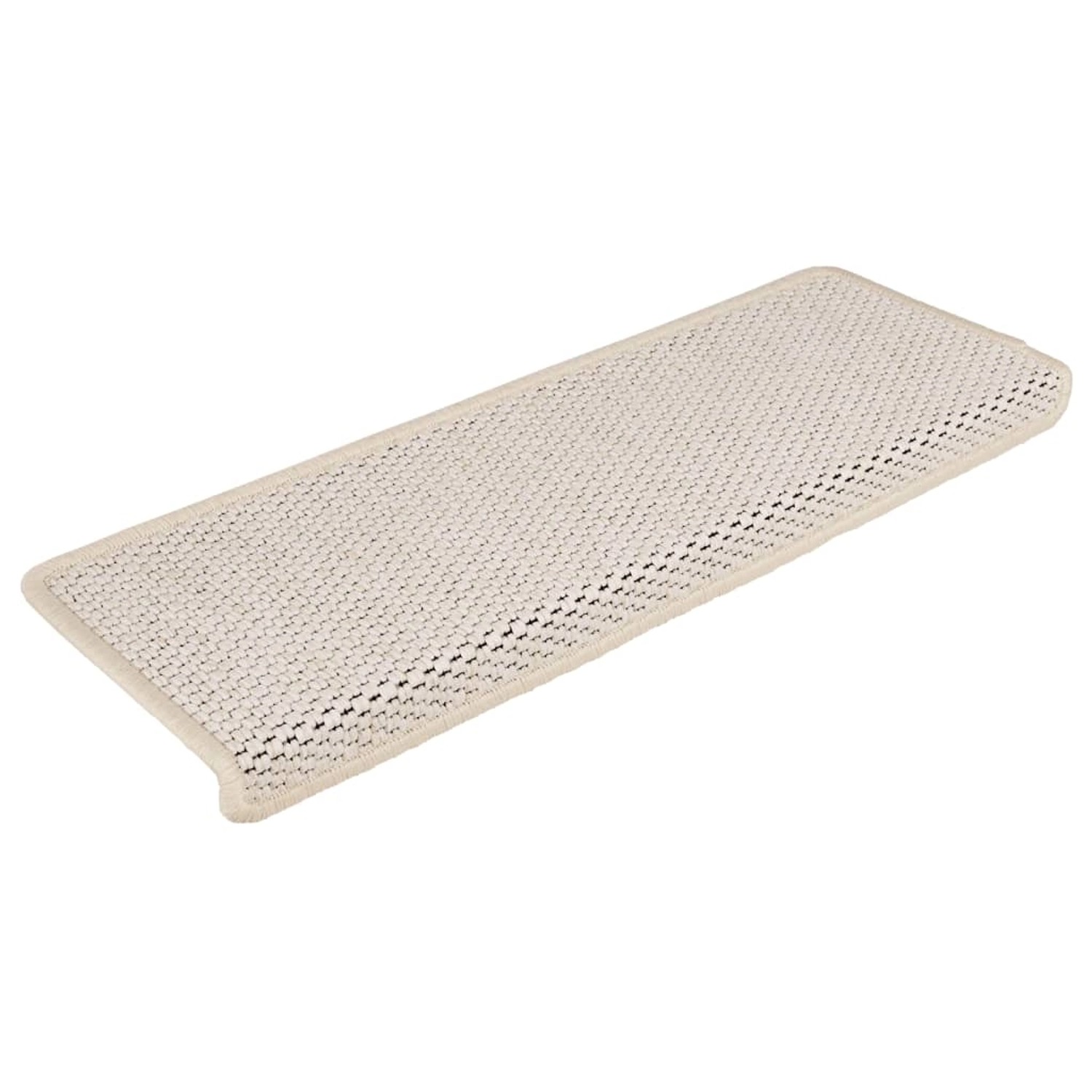 vidaXL Treppenmatten Selbstklebend Sisal-Optik 15 Stk. 65x21x4cm Creme günstig online kaufen