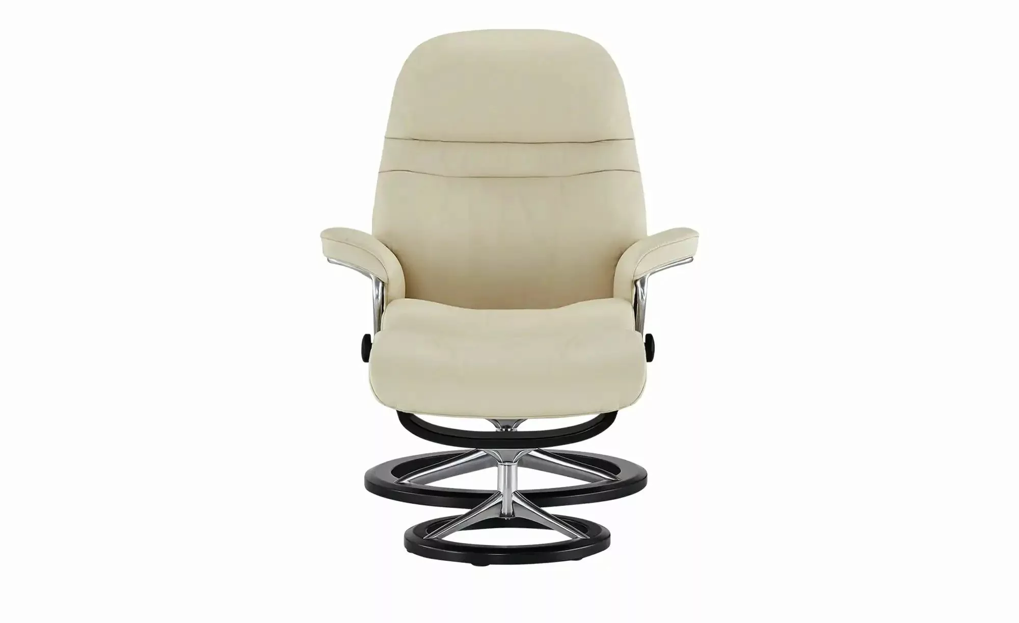 Stressless Relaxsessel mit Hocker Leder Sunrise L ¦ creme ¦ Maße (cm): B: 9 günstig online kaufen