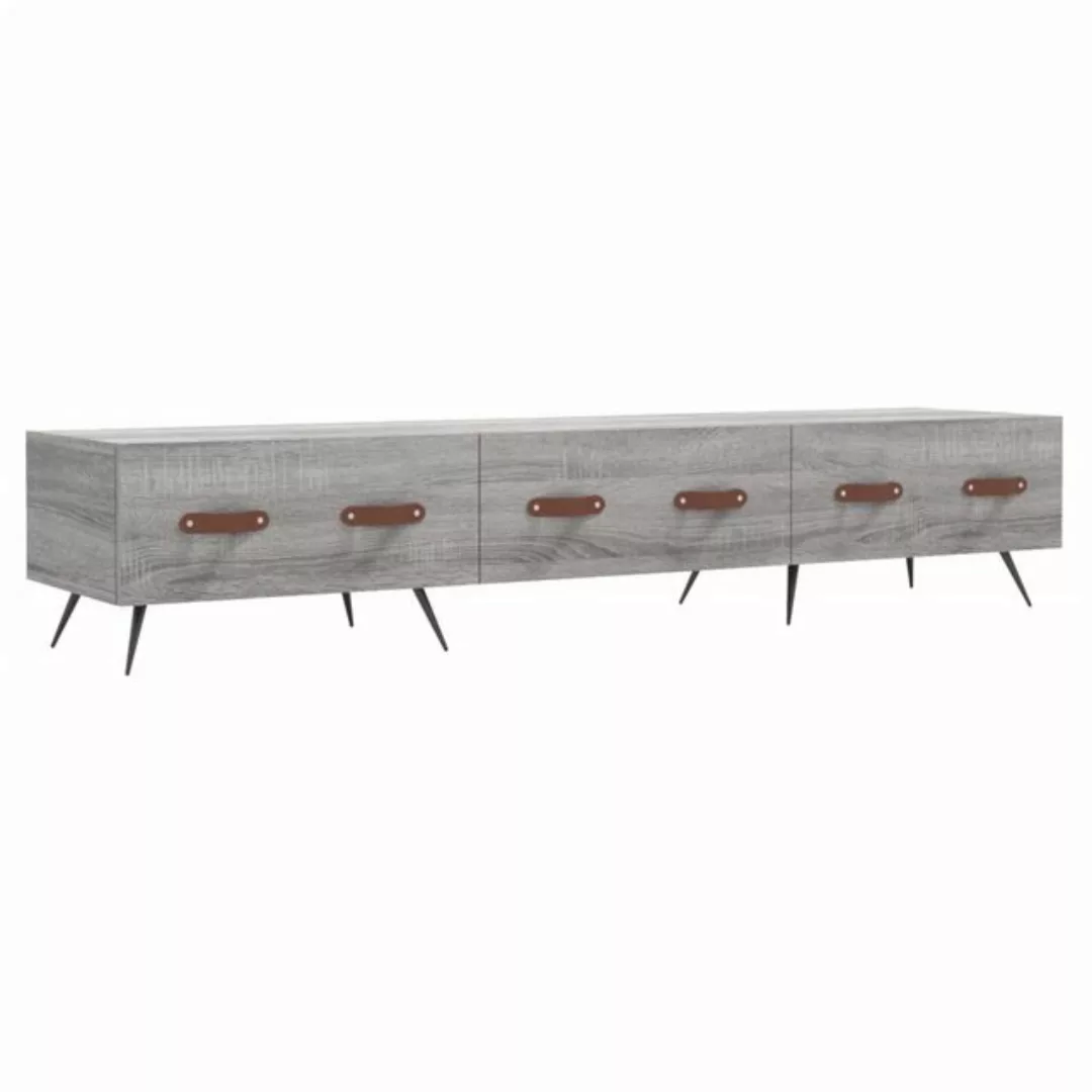 furnicato TV-Schrank Grau Sonoma 150x36x30 cm Holzwerkstoff günstig online kaufen