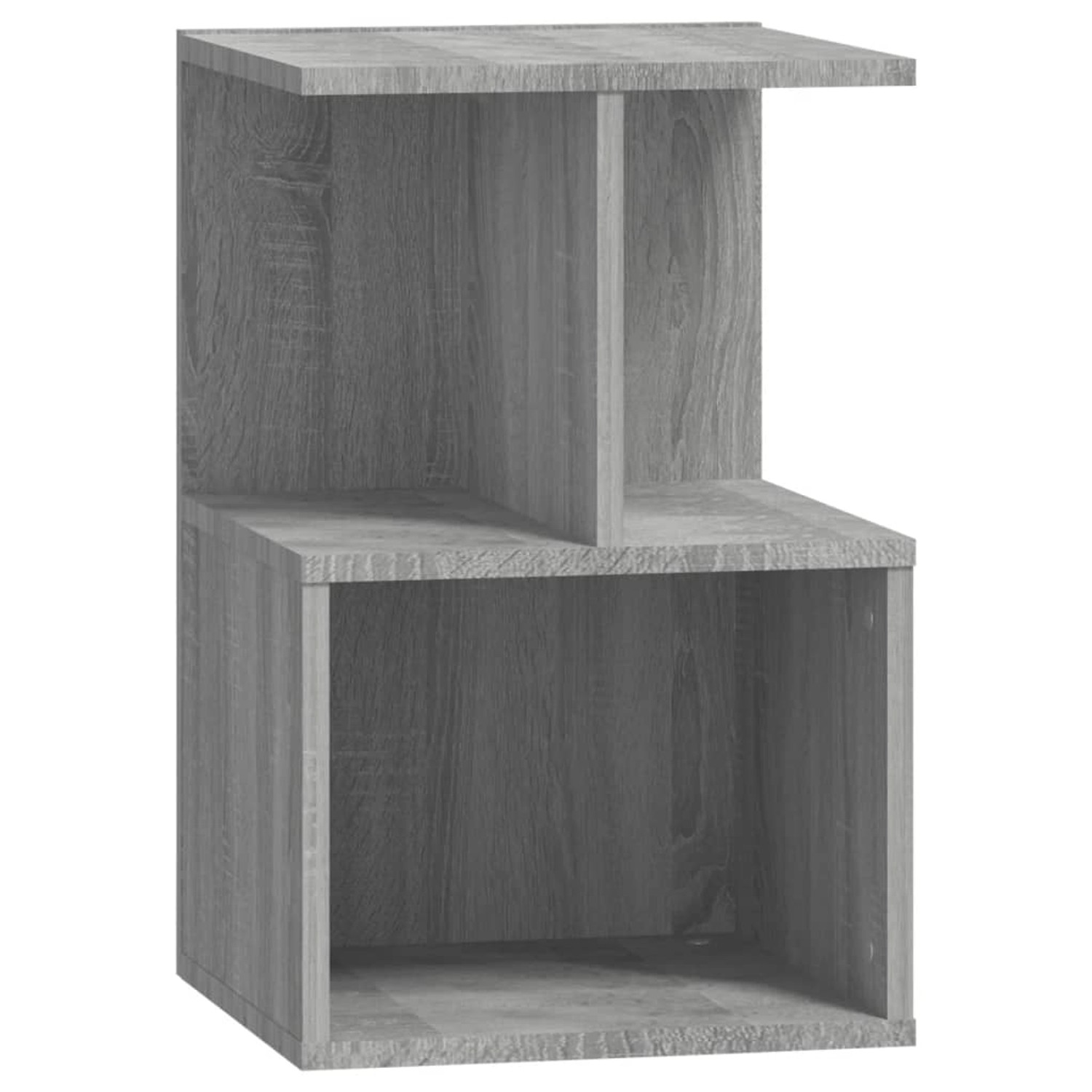 Vidaxl Nachttisch Grau Sonoma 35x35x55 Cm Holzwerkstoff günstig online kaufen