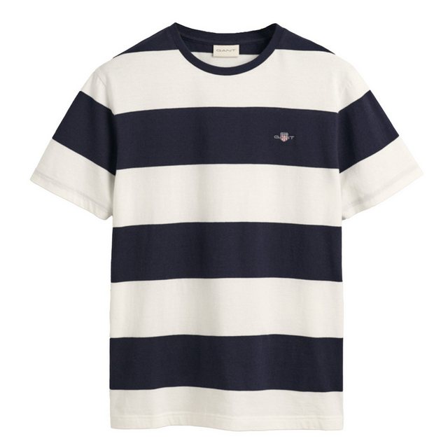 Gant T-Shirt Herren T-Shirt gestreift - BAR STRIPE T-SHIRT, (Packung, 1er P günstig online kaufen