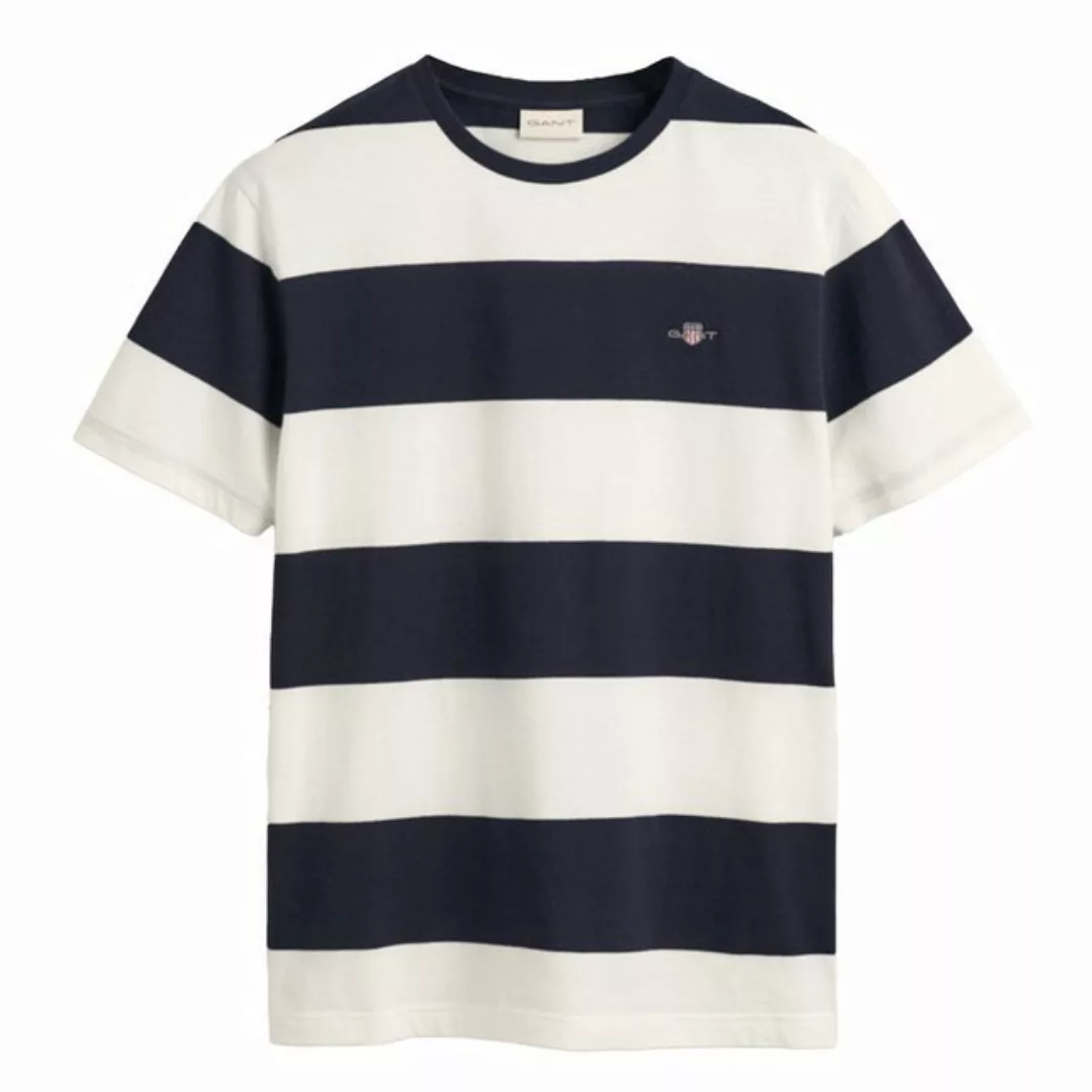 Gant T-Shirt Herren T-Shirt gestreift - BAR STRIPE T-SHIRT, (Packung, 1er P günstig online kaufen