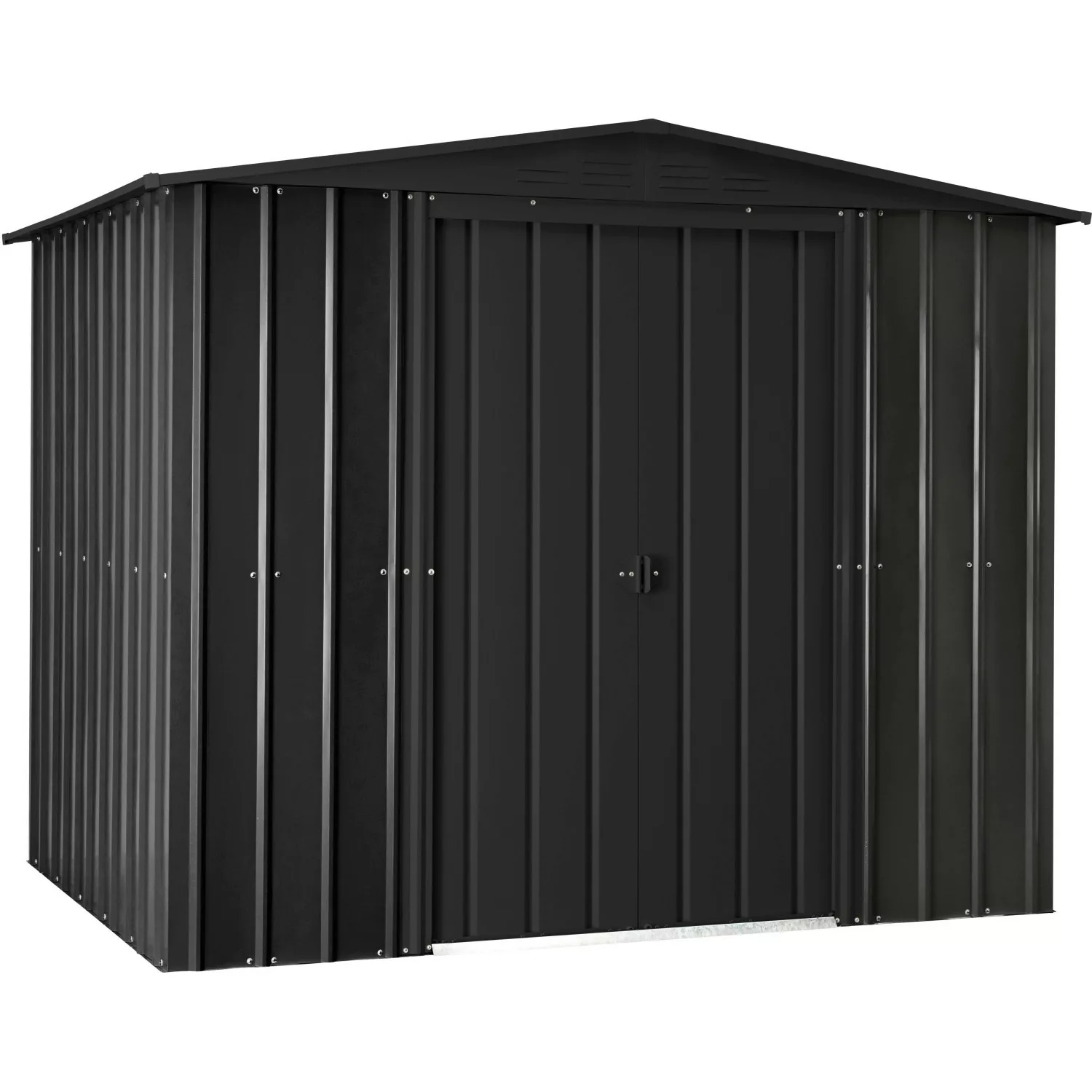 Globel Industries Metall-Gerätehaus 8x8 Anthrazit B x T: 234 cm x 237 cm günstig online kaufen