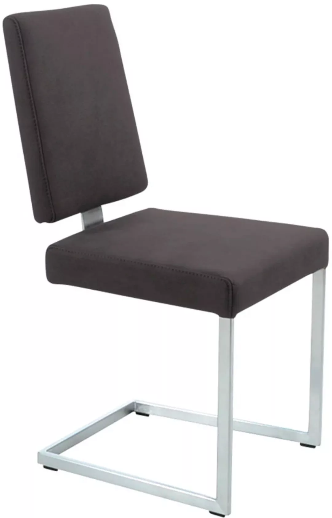 K+W Komfort & Wohnen Freischwinger, Microfaser Struktur 755, stabiles Hochk günstig online kaufen