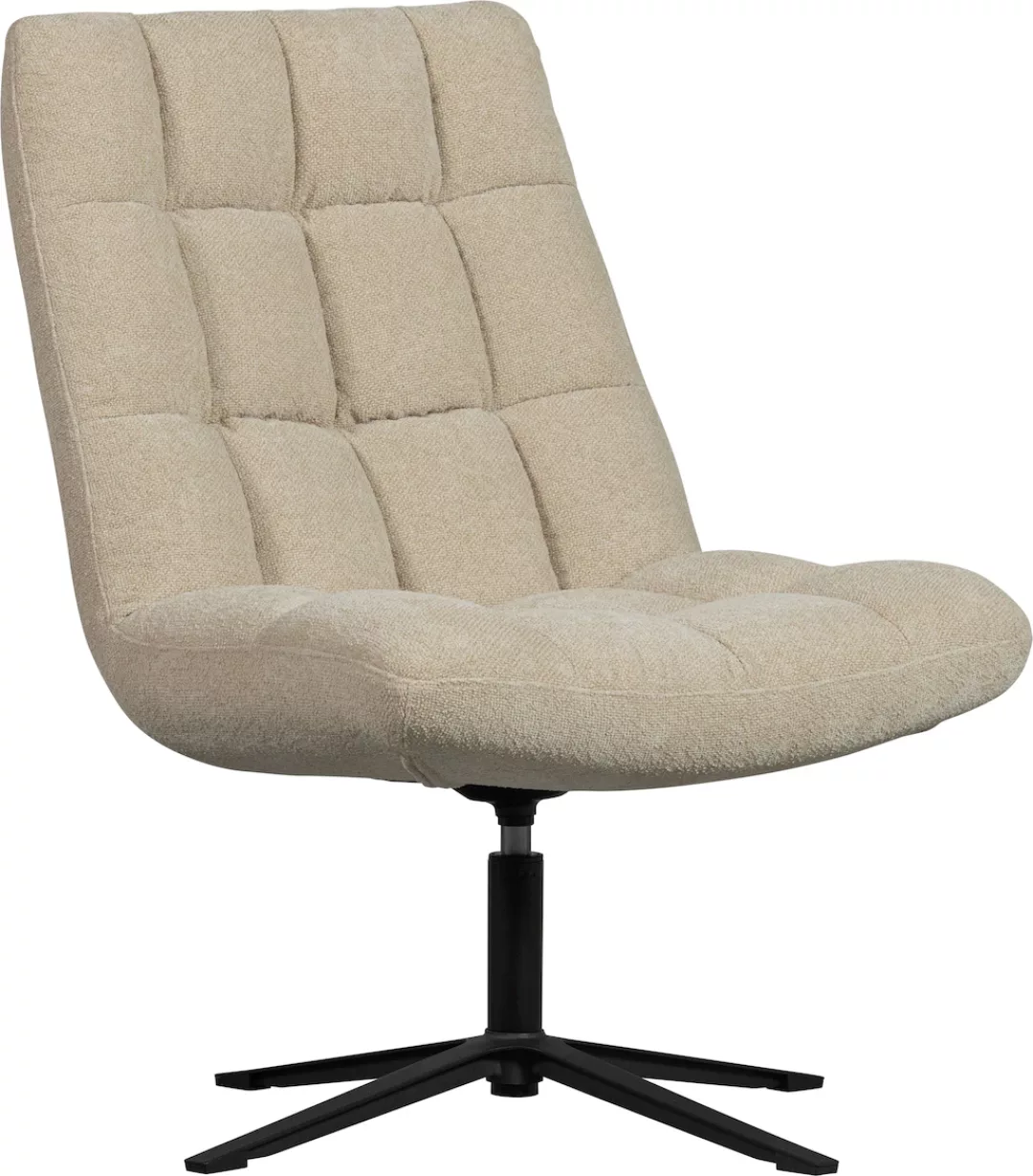 WOOOD Drehsessel "Job", Bouclé-Polsterung, Relaxsessel, H 101 cm x B 70 cm günstig online kaufen