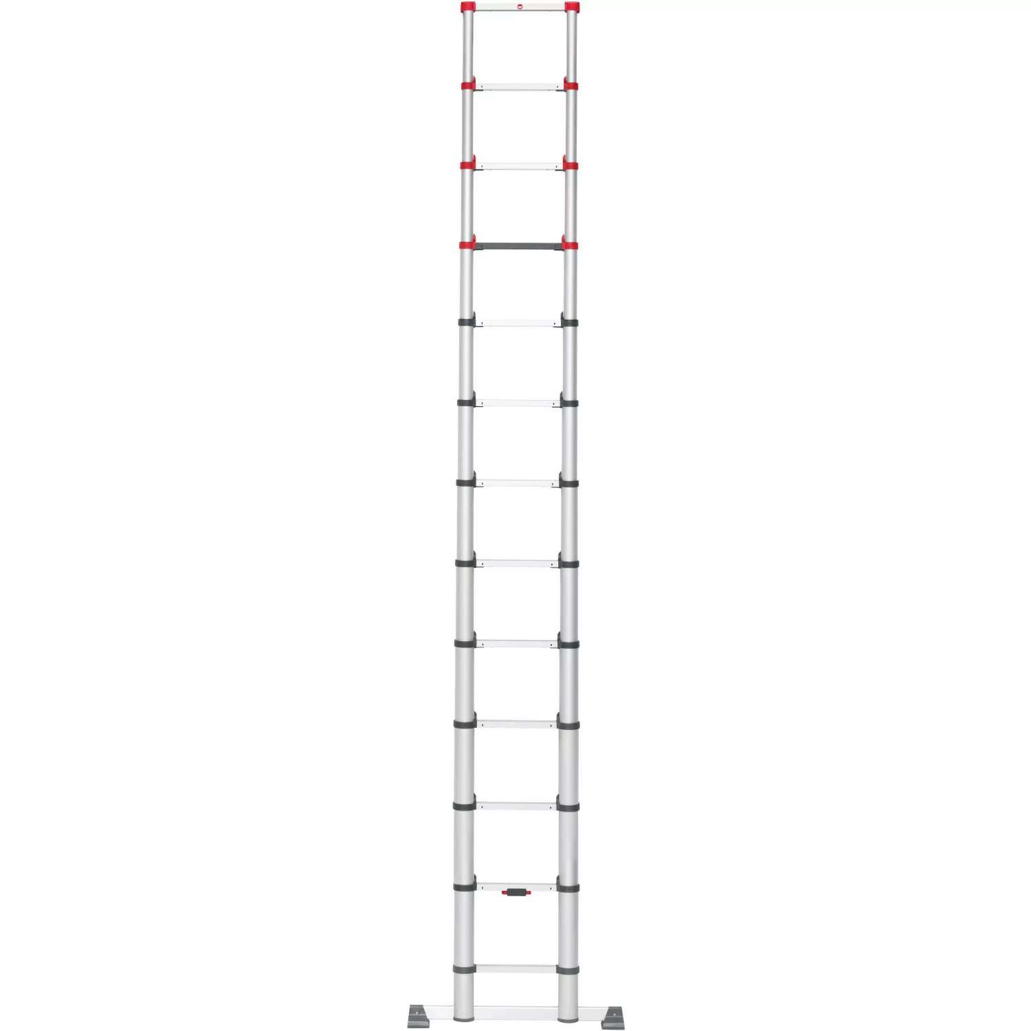 Hailo Sicherheits-Teleskopleiter FlexLine 380 Aluminium 13-stufig bis 150 k günstig online kaufen