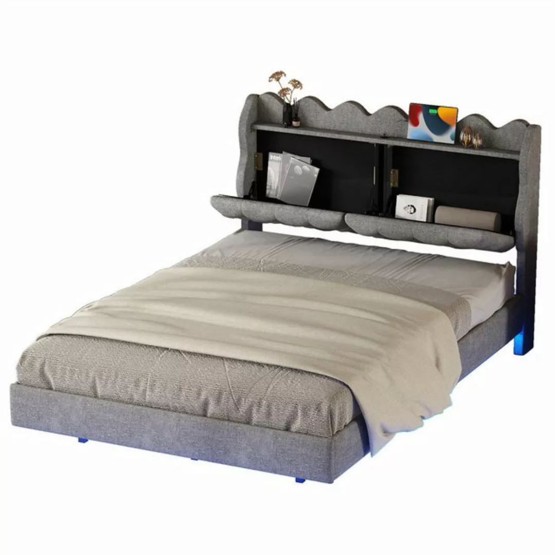 autolock Polsterbett Doppelbett,Polsterbett,Hängebett,Polsterbett mit Nacht günstig online kaufen