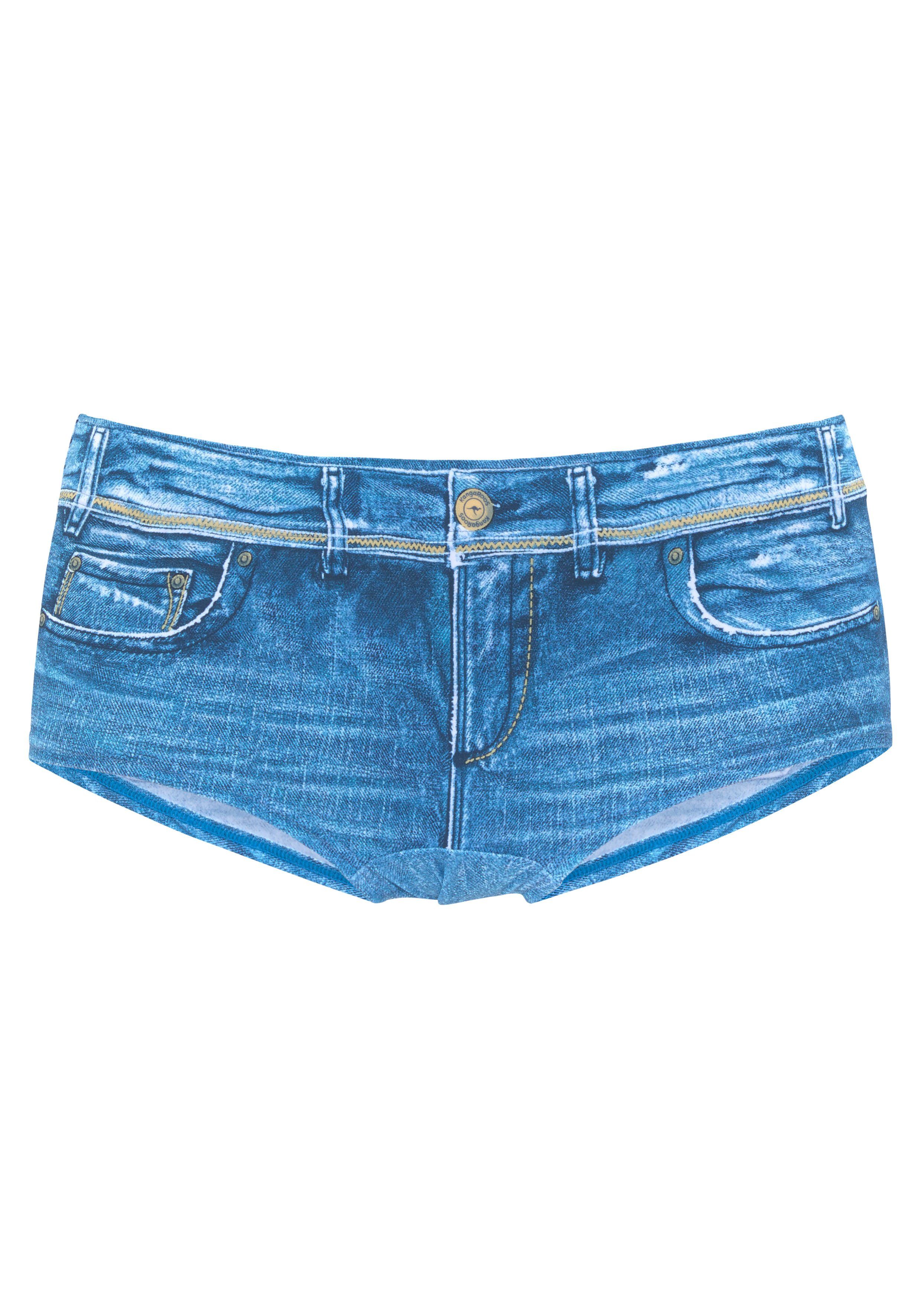 KangaROOS Triangel-Bikini bedruckt, herausnehmbare Softcups, verstellbare, günstig online kaufen