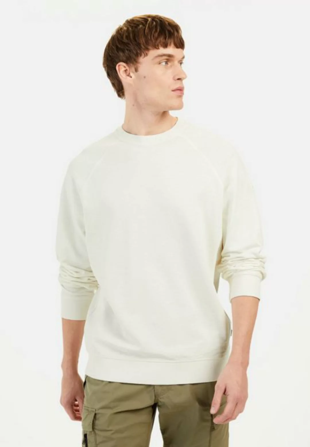 camel active Sweatshirt aus reiner Baumwolle günstig online kaufen