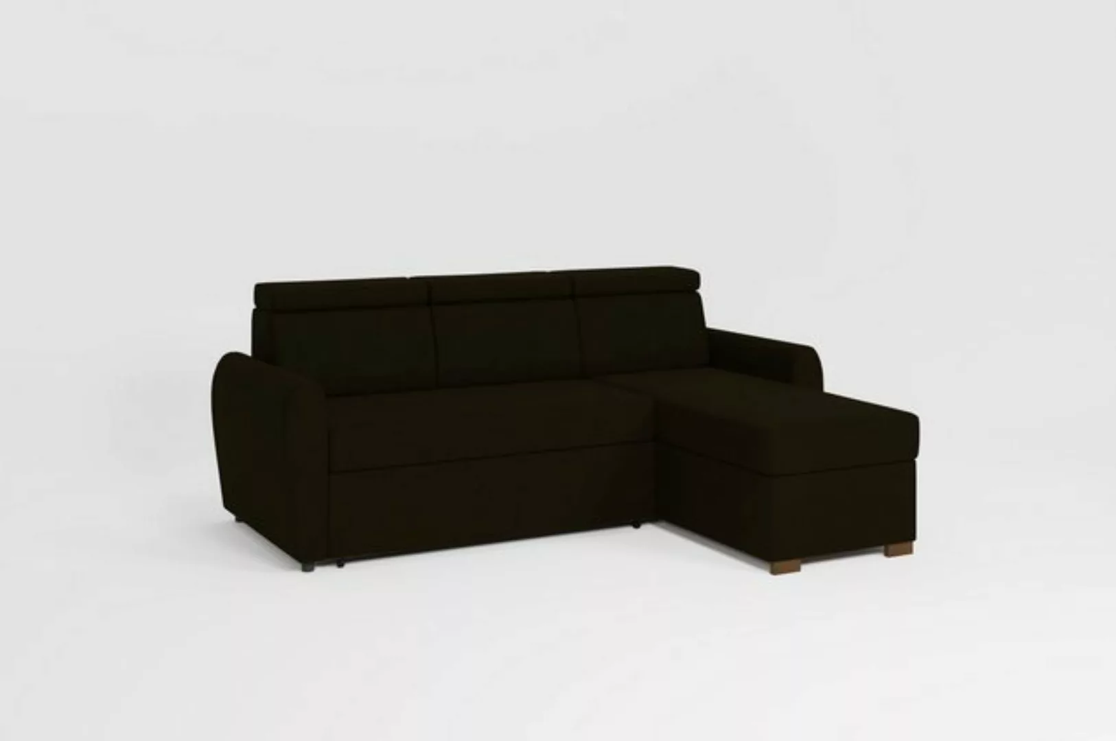 MOEBLO Ecksofa CANBERRA I, Couch für Wohnzimmer, Schlafsofa Sofagarnitur So günstig online kaufen