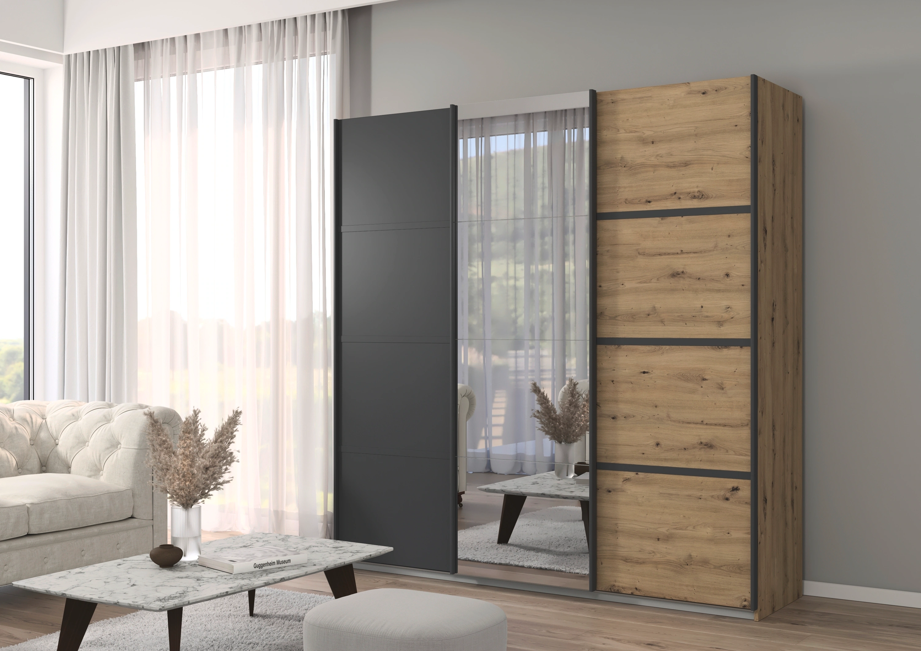 rauch Kleiderschrank "Schwebetürenschrank Garderobe Schrank TOP ANGEBOT Avo günstig online kaufen