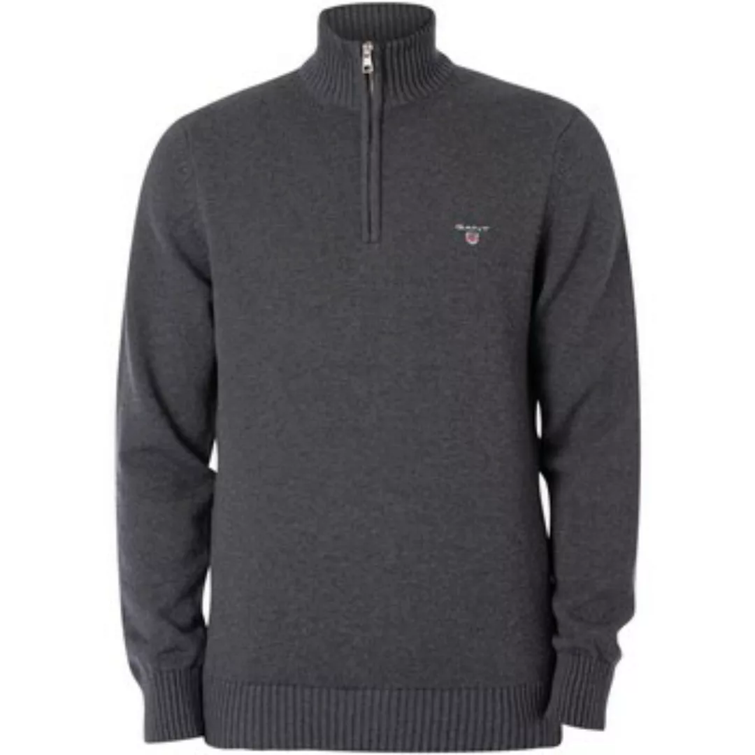 Gant  Pullover Lässiges Baumwoll-Sweatshirt mit halbem Reißverschluss günstig online kaufen