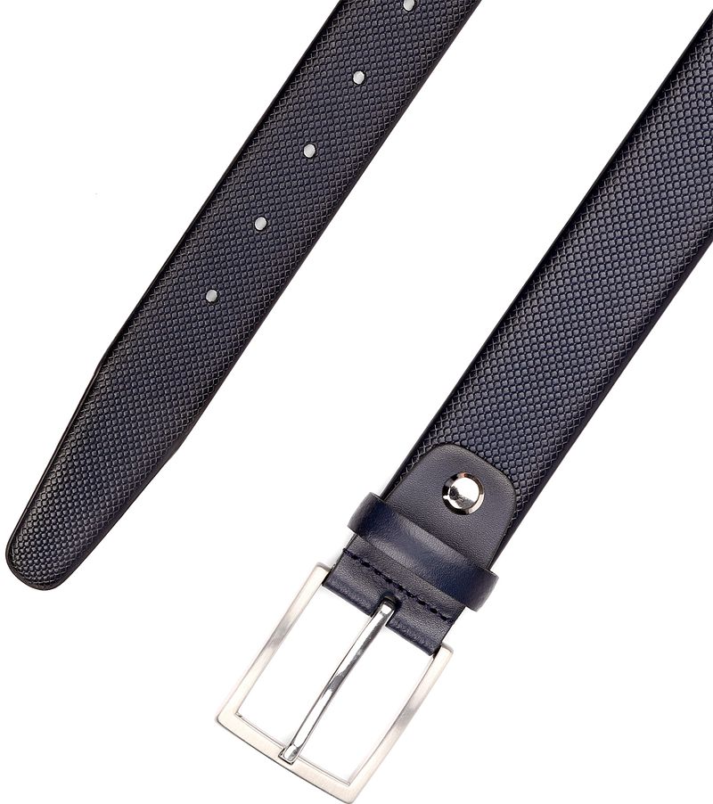 Suitable Ledergürtel Struktur Leder Navy - Größe 105 günstig online kaufen