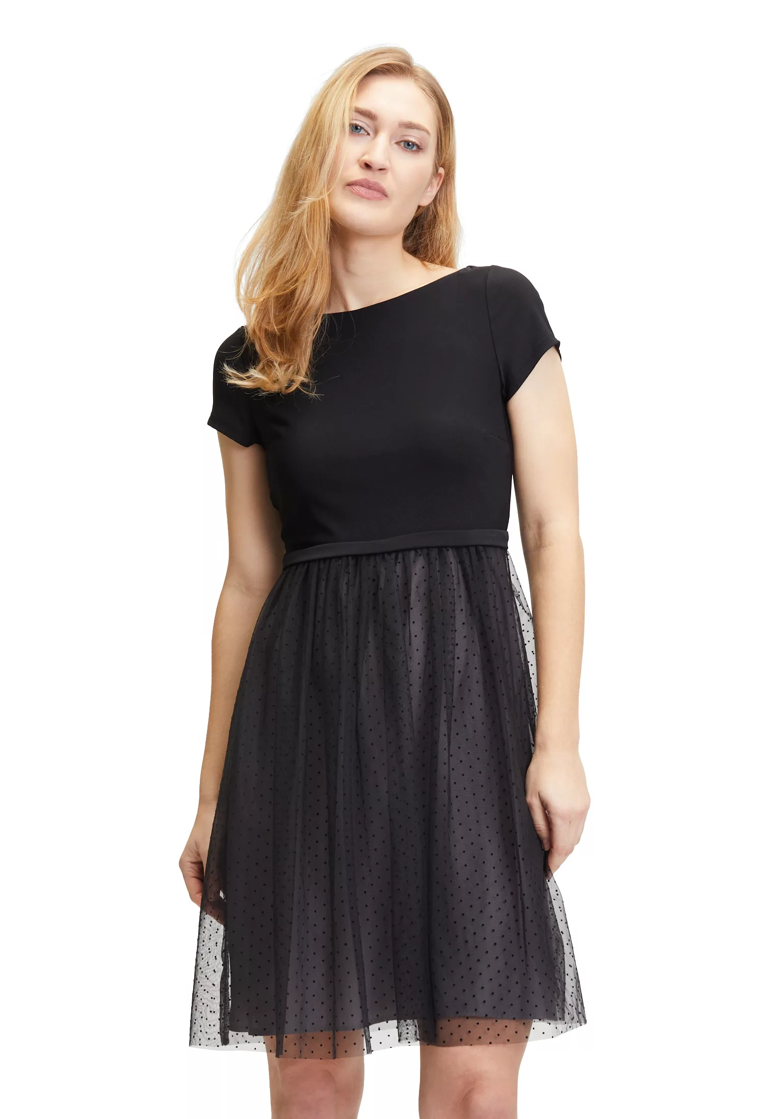 Vera Mont Abendkleid "Vera Mont Abendkleid mit Tüll", Kontrastfutter günstig online kaufen