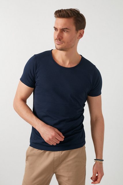 Buratti T-Shirt Buratti 100% Cotton Crew Neck Basic T-Shirt 5412008 günstig online kaufen