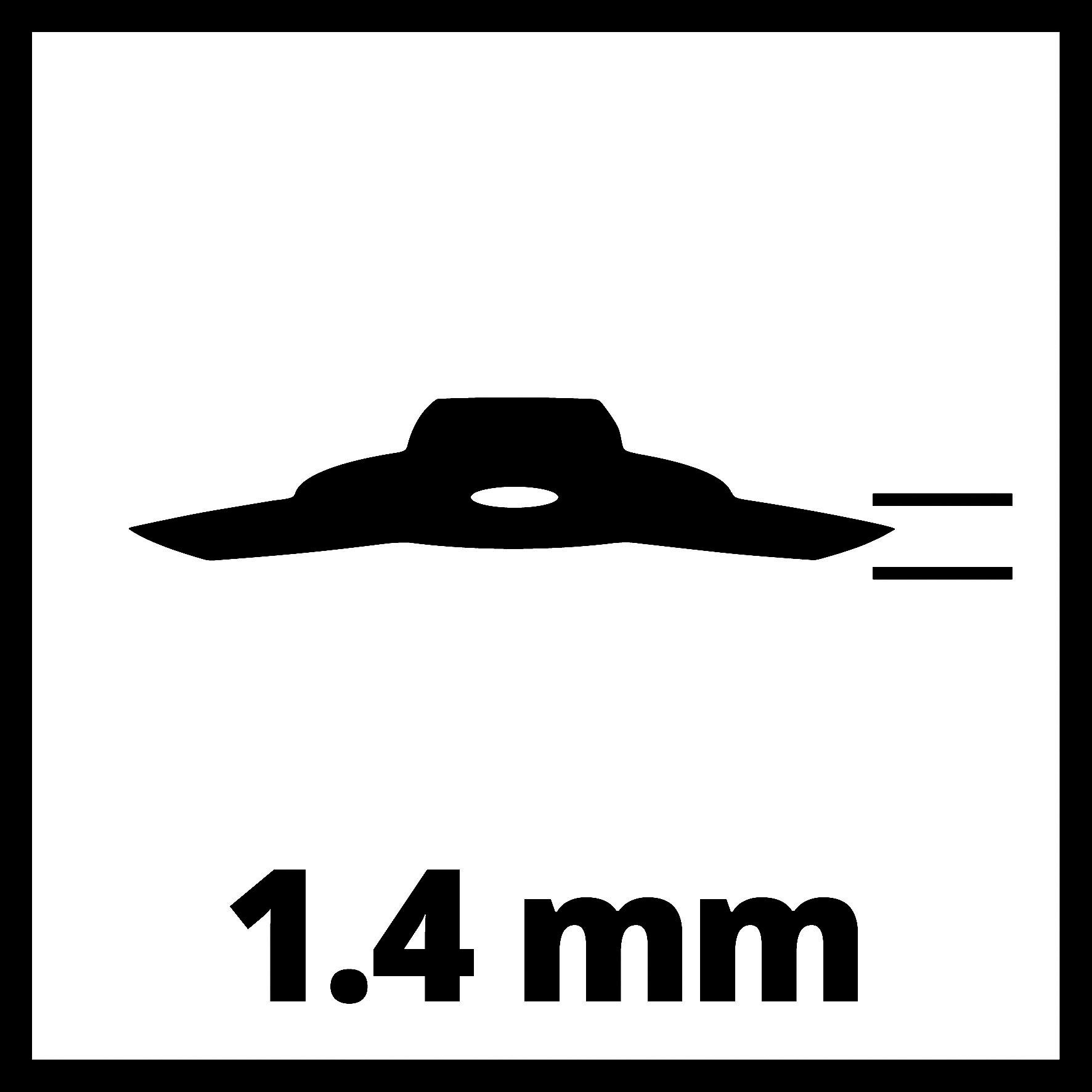 Einhell Motorsensenmesser "Grasmesser Ø 255 mm" günstig online kaufen