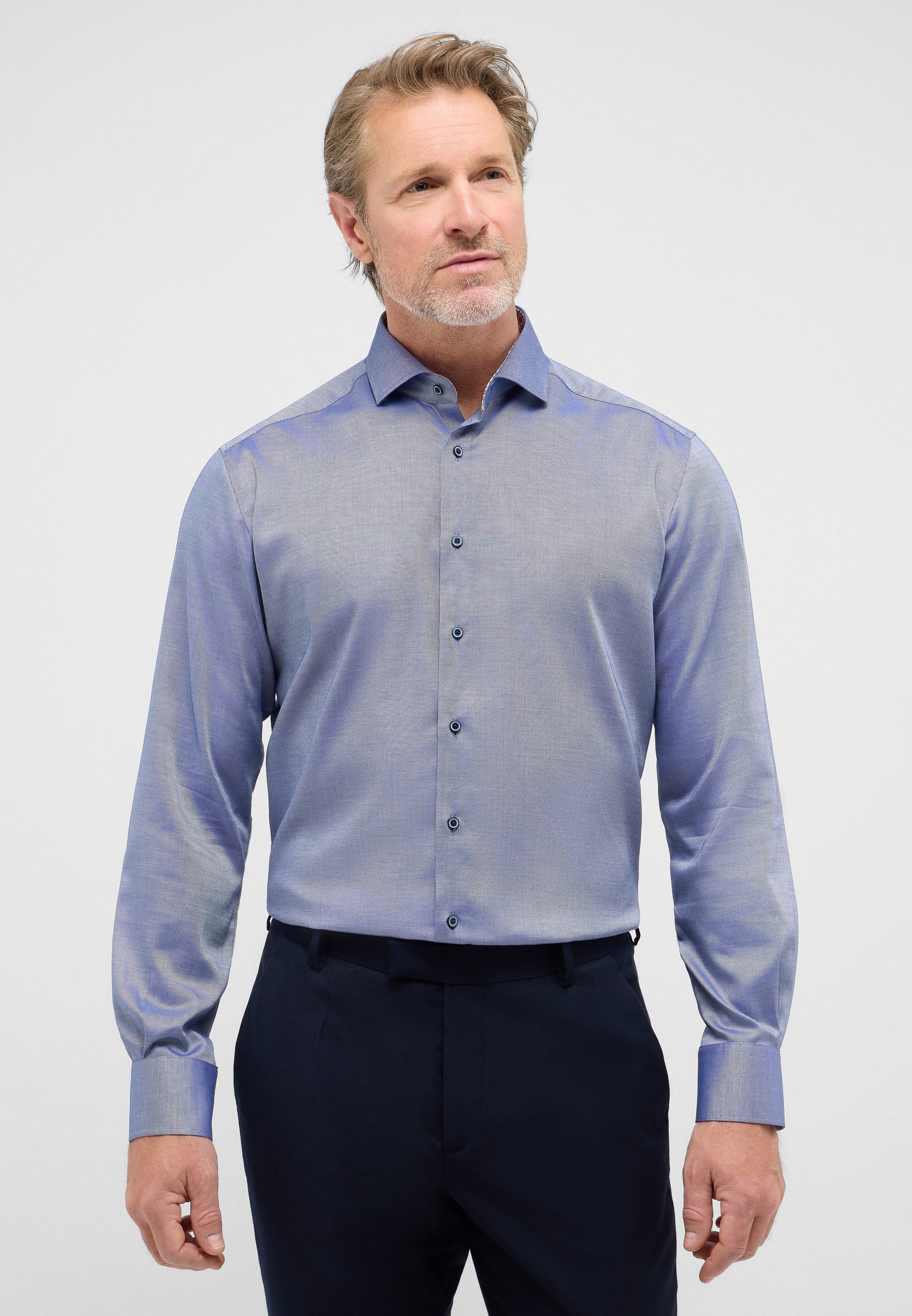Eterna Langarmhemd MODERN FIT EASY IRON günstig online kaufen