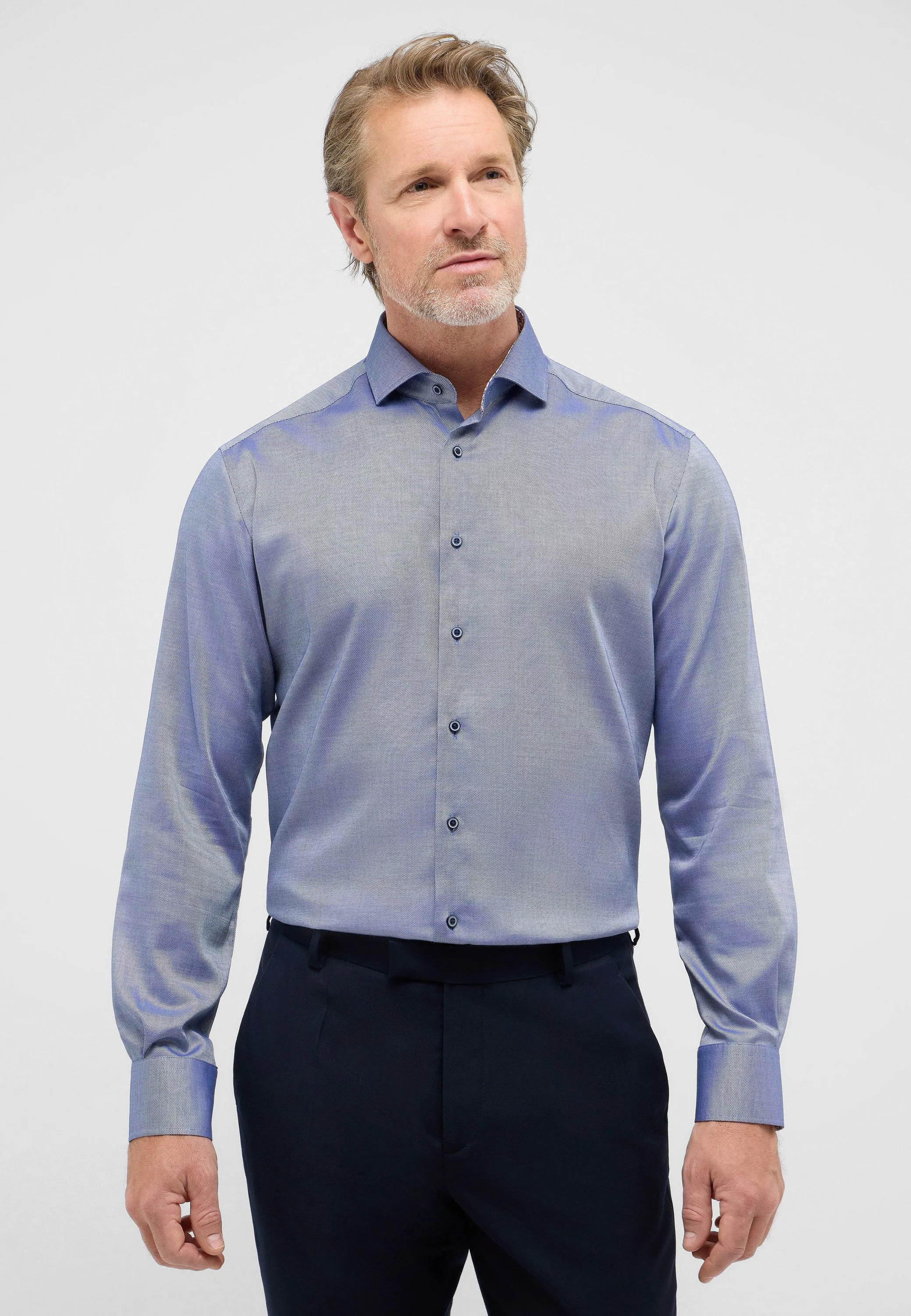Eterna Langarmhemd MODERN FIT EASY IRON günstig online kaufen