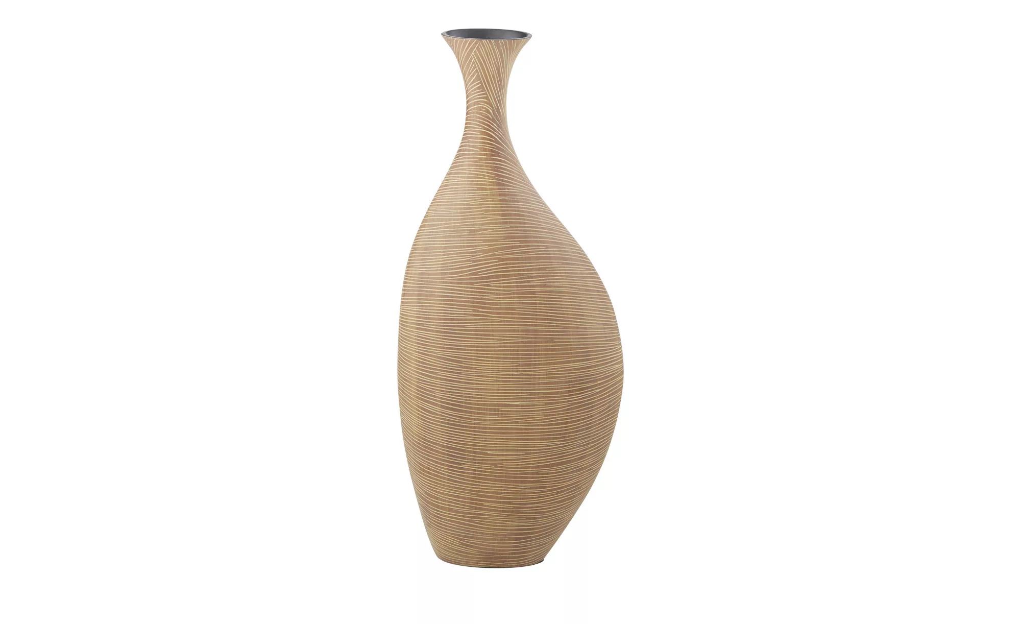 Deko Vase - braun - Polyresin (Kunstharz) - 30,5 cm - 71,5 cm - 10,5 cm - S günstig online kaufen