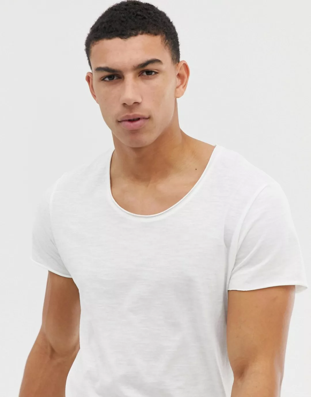 Jack & Jones Ebas U-neck Kurzärmeliges T-shirt 2XL Cloud Dancer günstig online kaufen