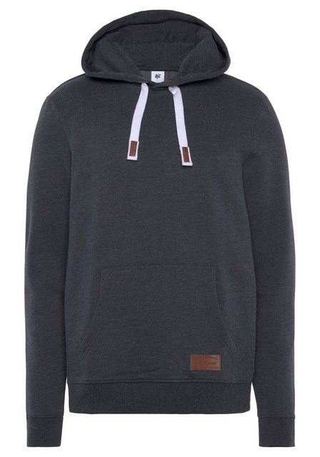 AJC Kapuzensweatshirt in melierter Optik günstig online kaufen