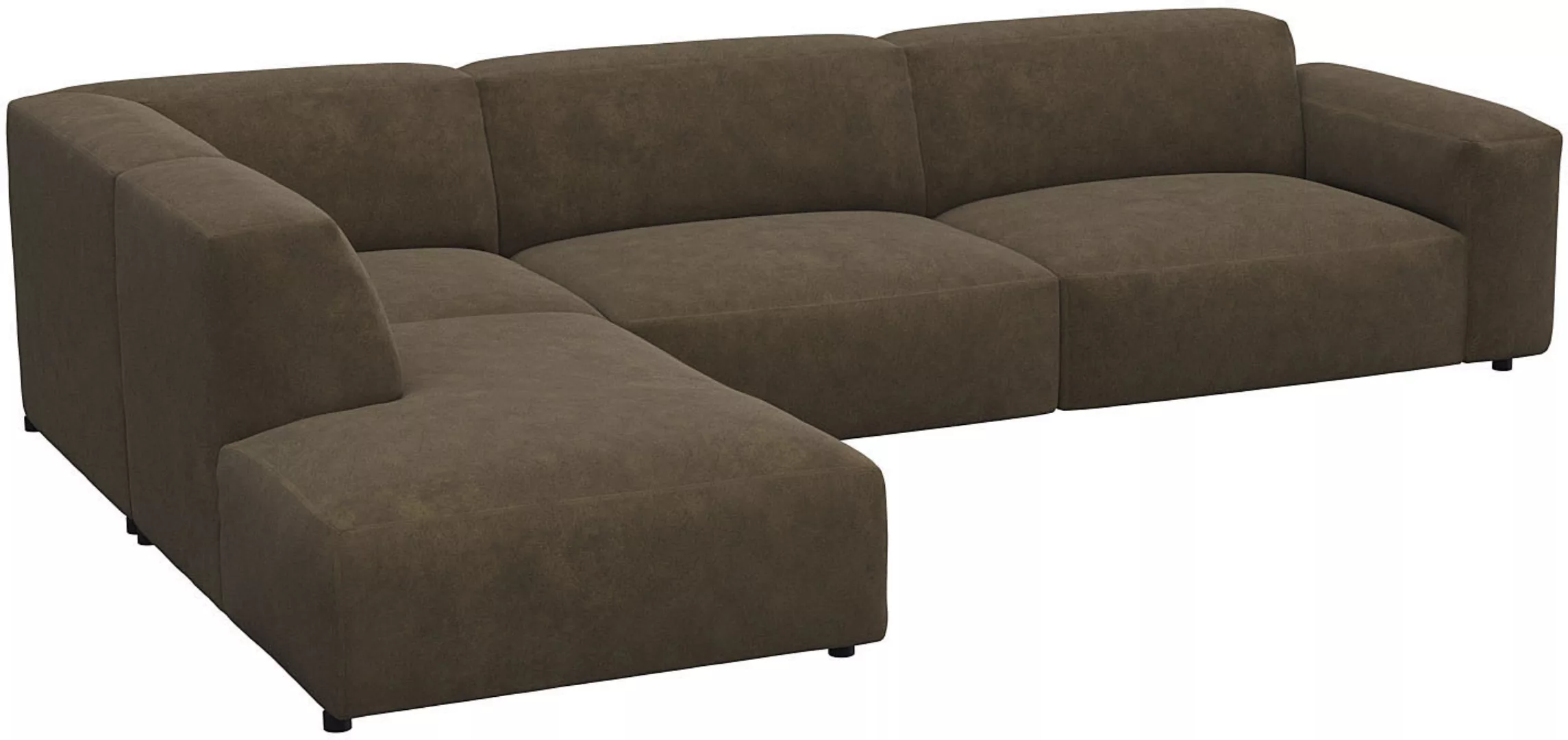 FLEXLUX Ecksofa »Lucera, super bequem durch hochwertigen Sitzaufbau mit Kal günstig online kaufen