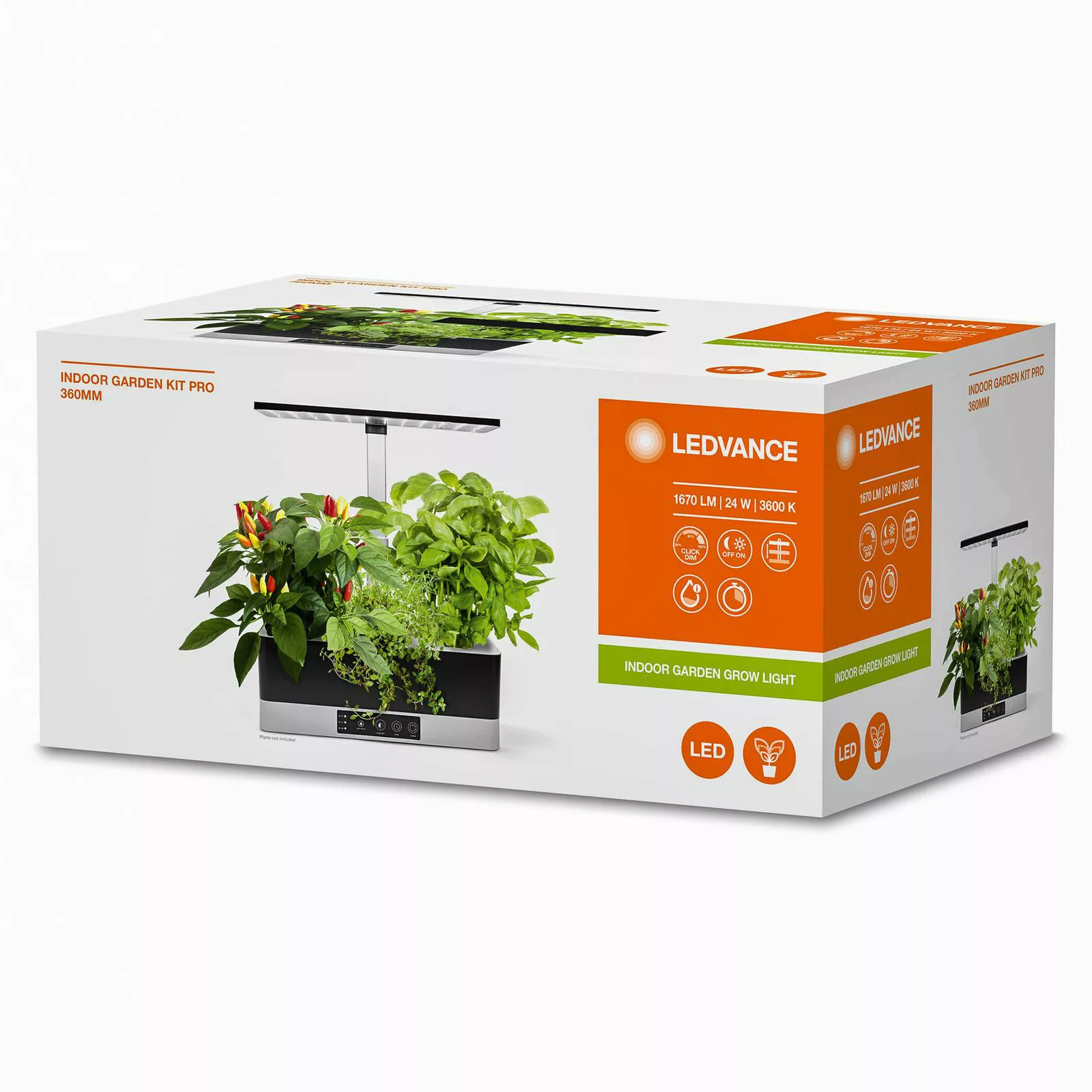 LEDVANCE Indoor Garden Kit Pro 360BK Tischleuchte günstig online kaufen