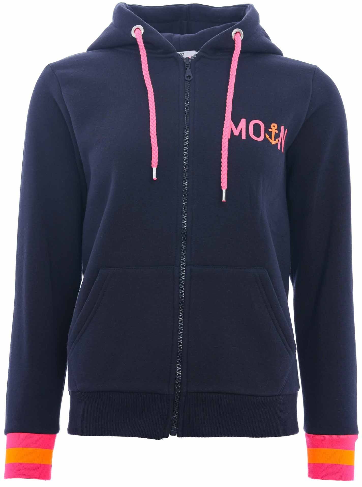 Zwillingsherz Kapuzensweatjacke BW "MOIN" günstig online kaufen