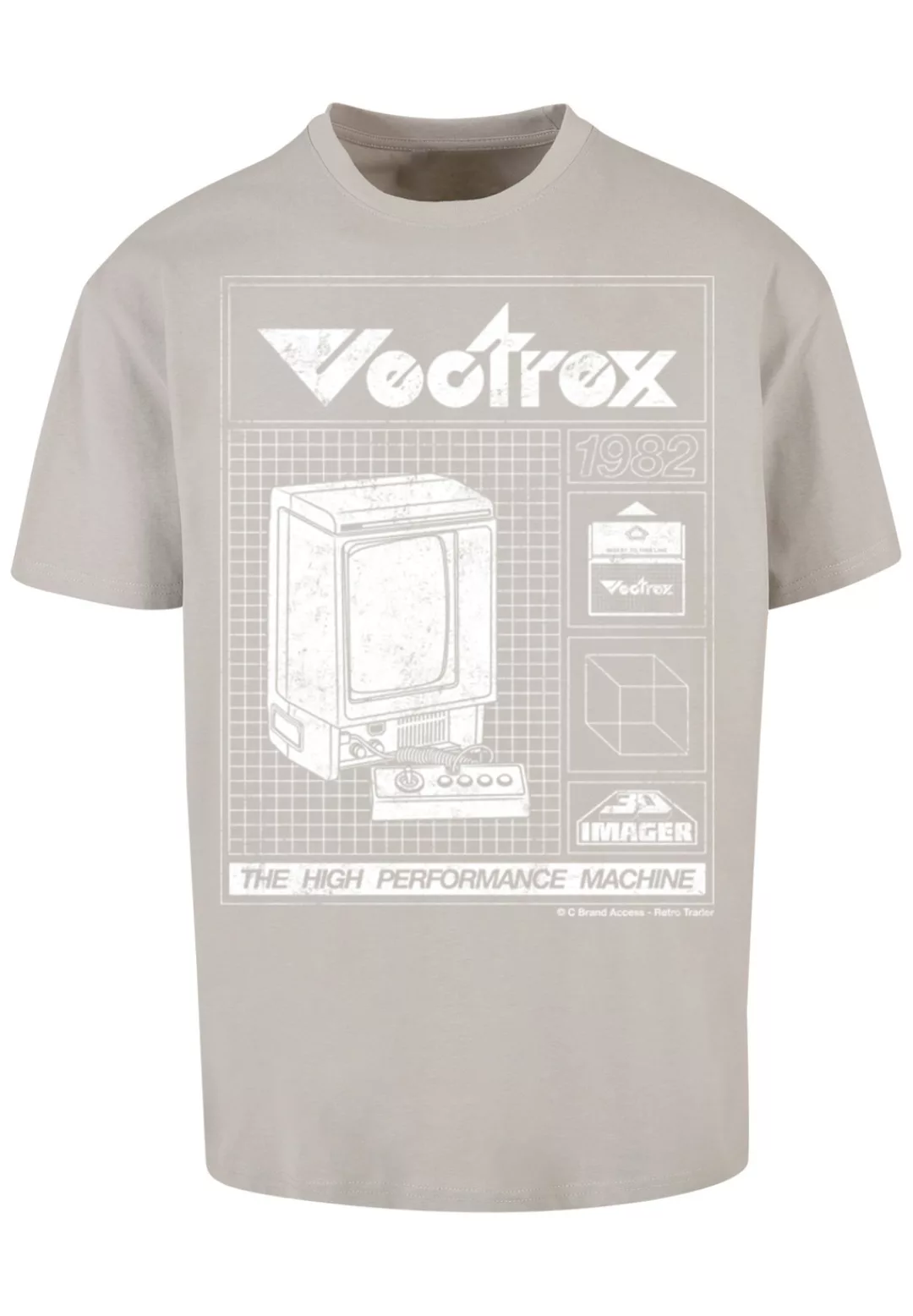 F4NT4STIC T-Shirt "Vectrex 1982 Retro Gaming SEVENSQUARED", Print günstig online kaufen