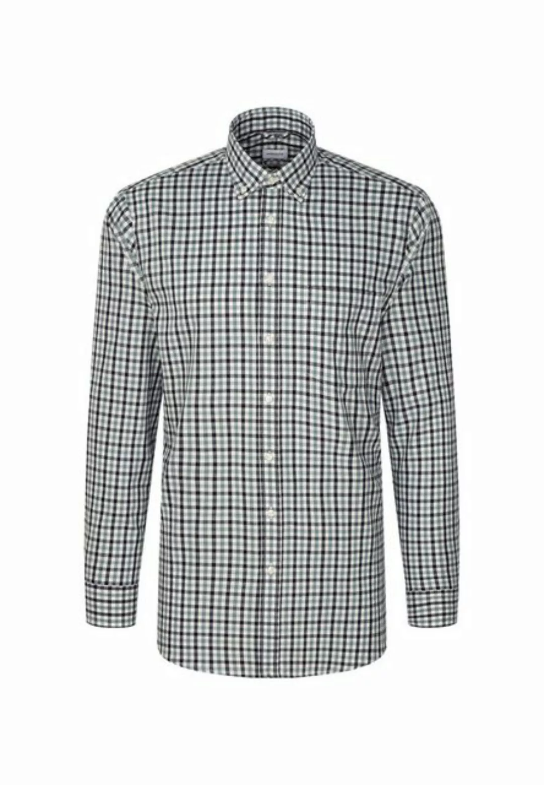 seidensticker Flanellhemd "Regular", Regular Langarm Button-Down-Kragen Kar günstig online kaufen